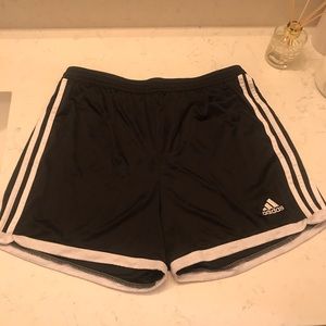 Adidas running shorts, size large
